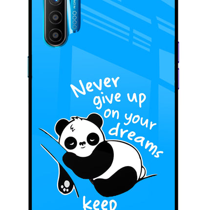 Keep Sleeping Realme XT/X2 Glass Case Back Cover by Casekaro
