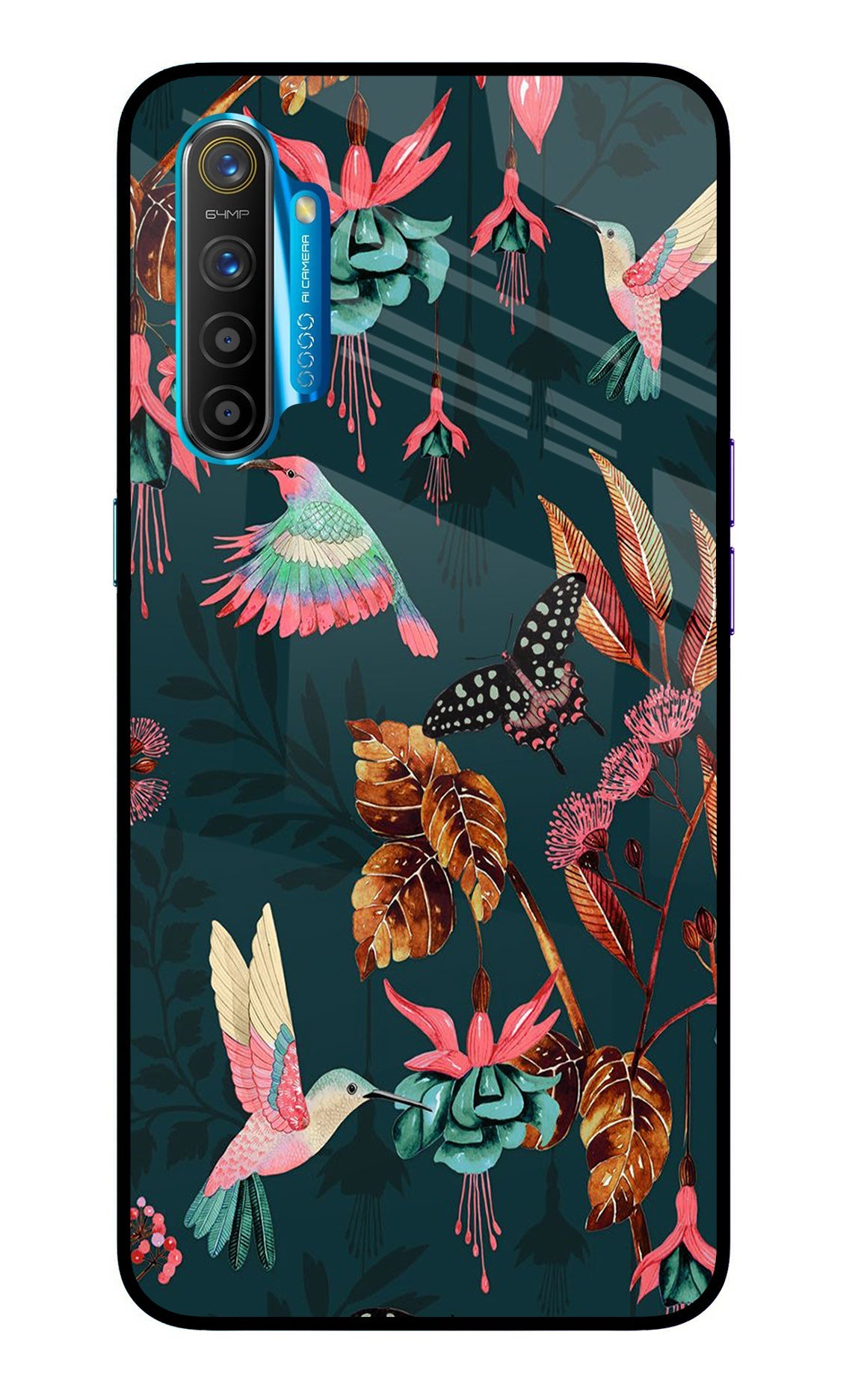 Birds Realme XT/X2 Glass Case