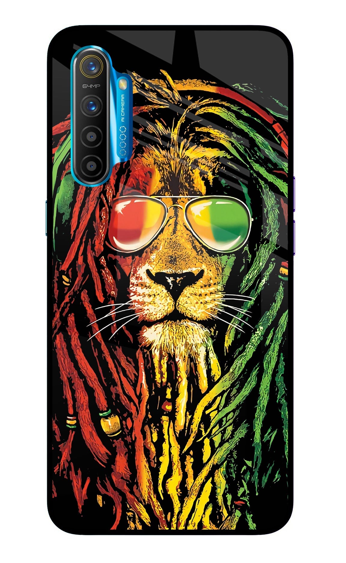 Rasta Lion Realme XT/X2 Back Cover