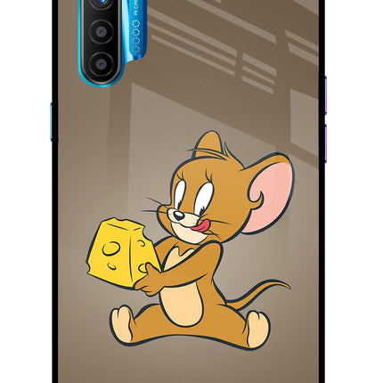 Jerry Realme XT/X2 Glass Case Back Cover by Casekaro