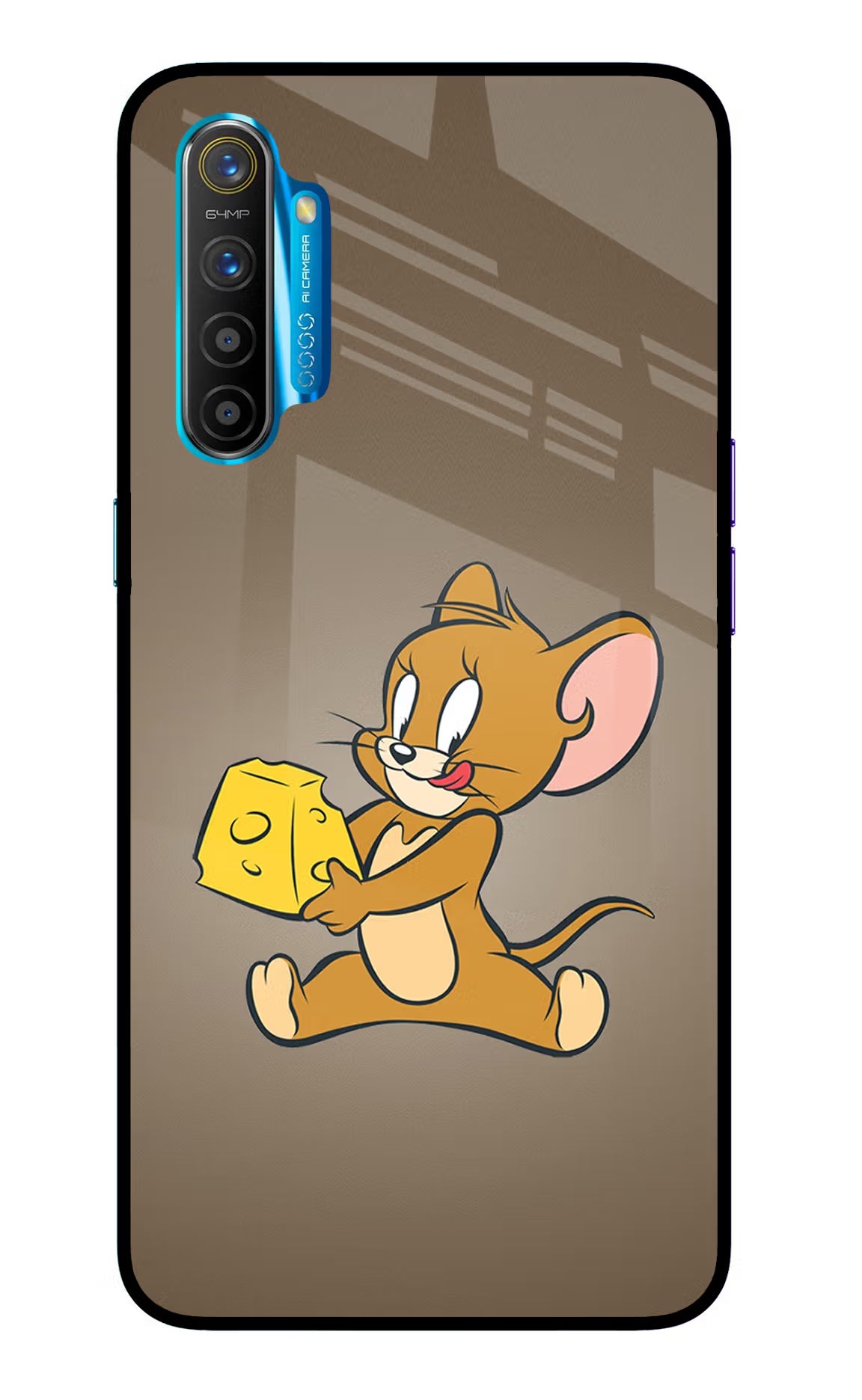 Jerry Realme XT/X2 Glass Case Back Cover by Casekaro