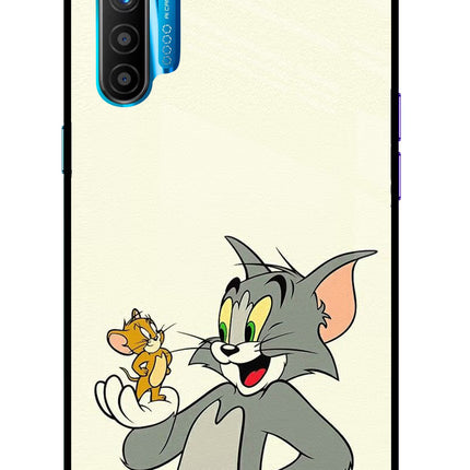 Tom & Jerry Realme XT/X2 Glass Case Back Cover by Casekaro