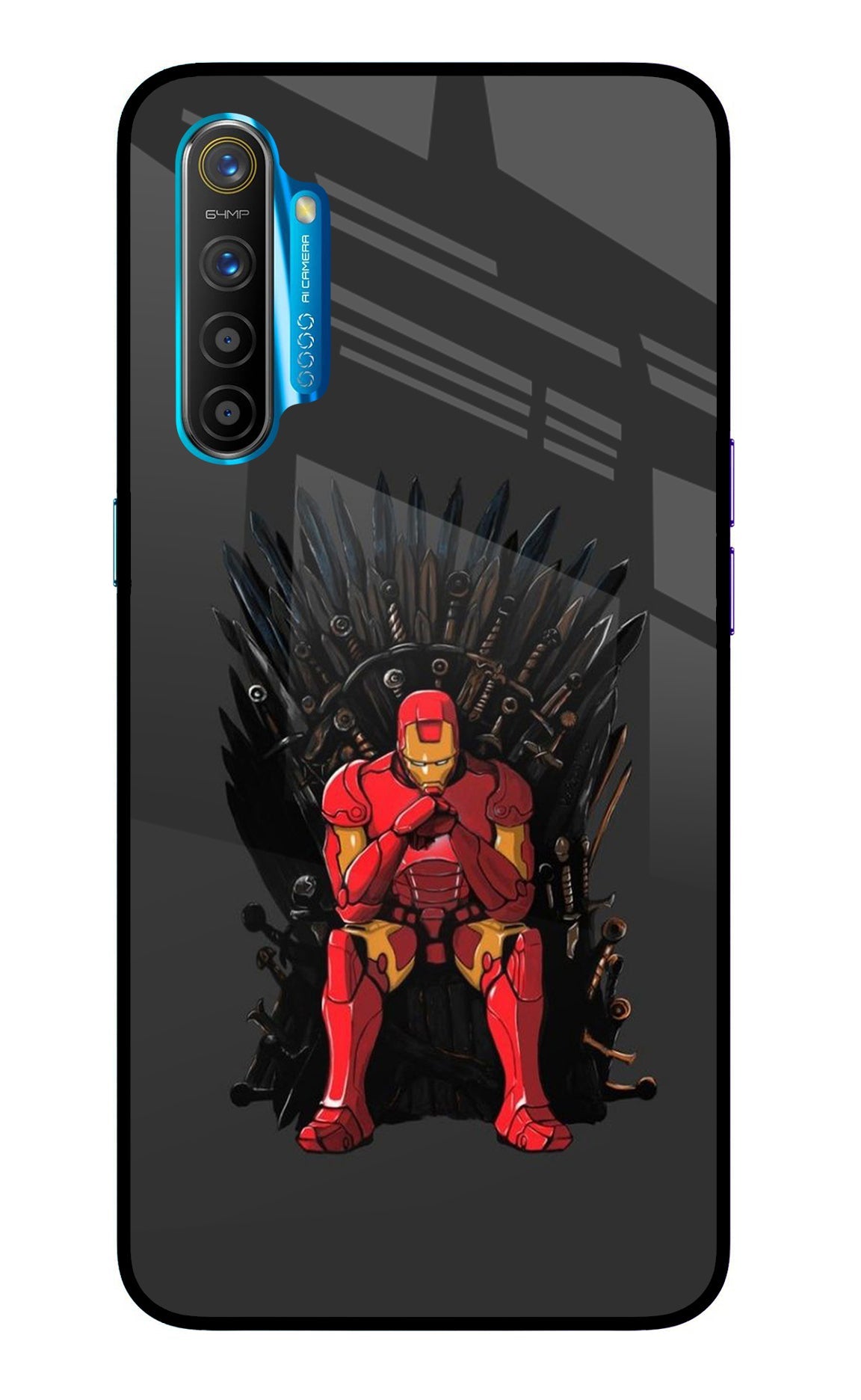 Ironman Throne Realme XT/X2 Glass Case