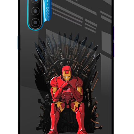 Ironman Throne Realme XT/X2 Glass Case Back Cover by Casekaro