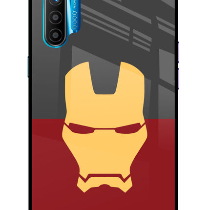 Ironman Realme XT/X2 Glass Case Back Cover by Casekaro