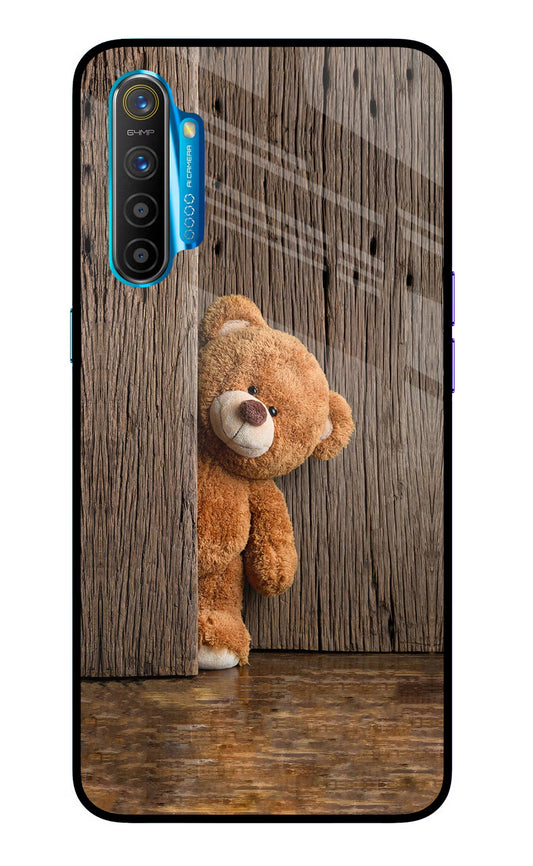 Teddy Wooden Realme XT/X2 Glass Case