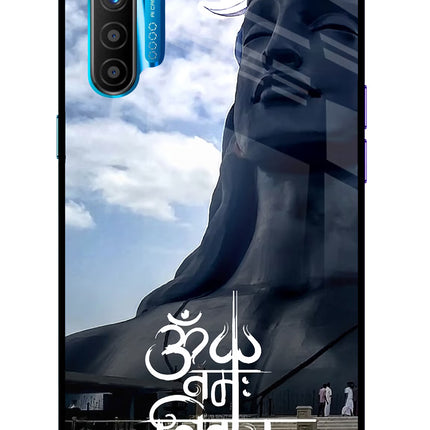 Om Namah Shivay Realme XT/X2 Glass Case Back Cover by Casekaro