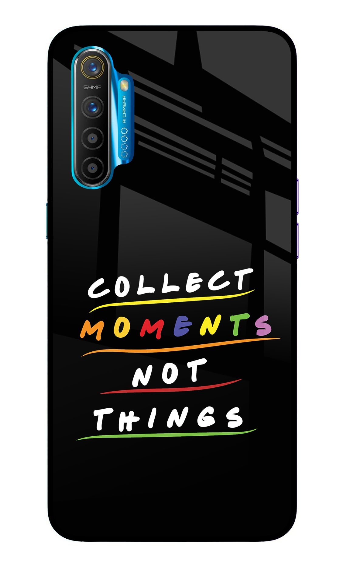 Collect Moments Not Things Realme XT/X2 Back Cover