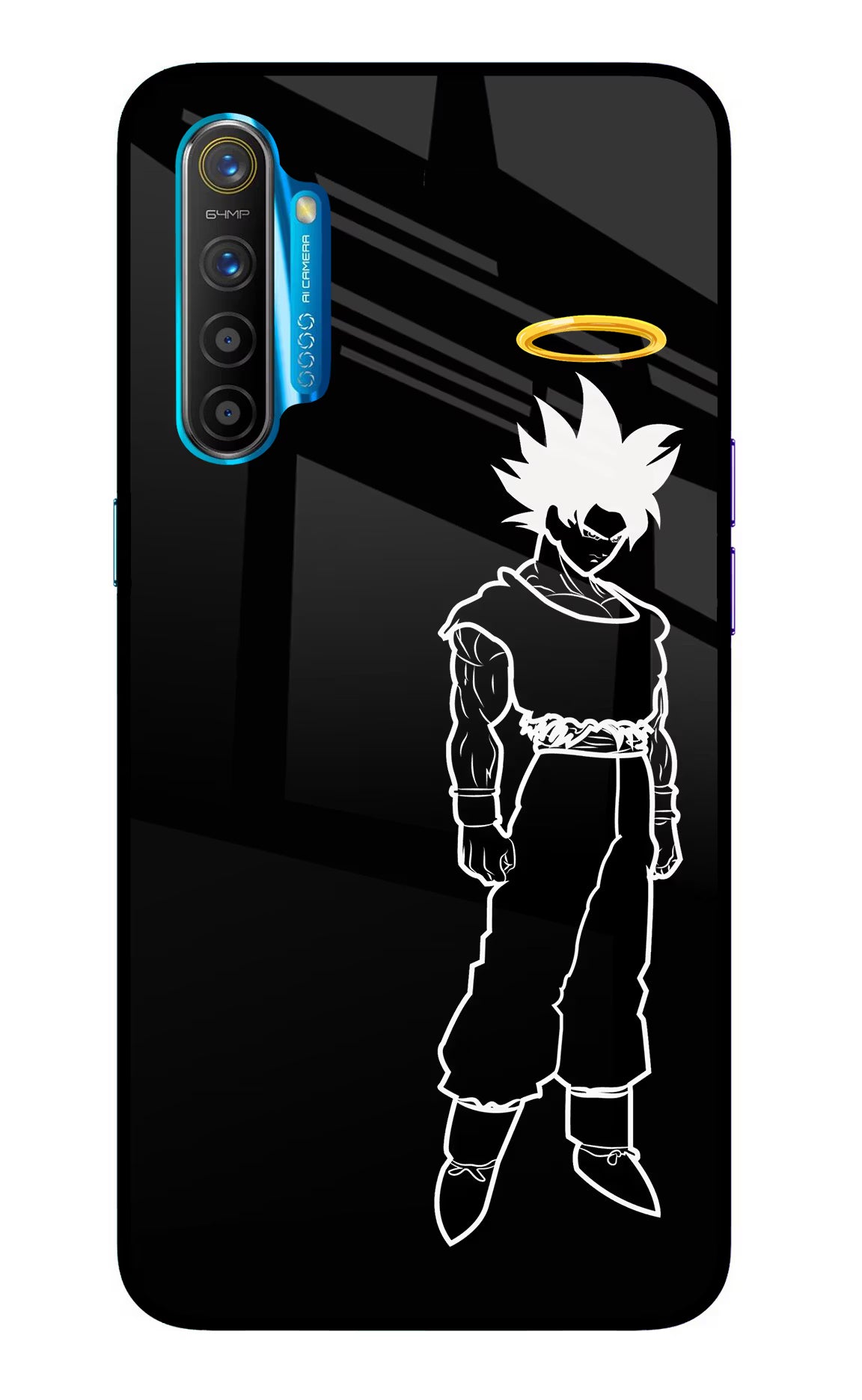 DBS Character Realme XT/X2 Glass Case Back Cover by Casekaro