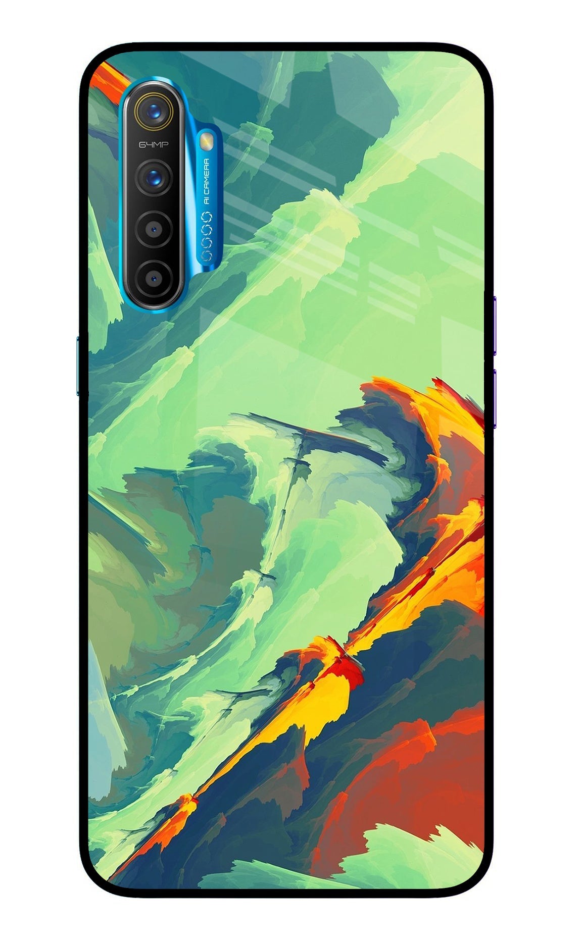 Paint Art Realme XT/X2 Glass Case