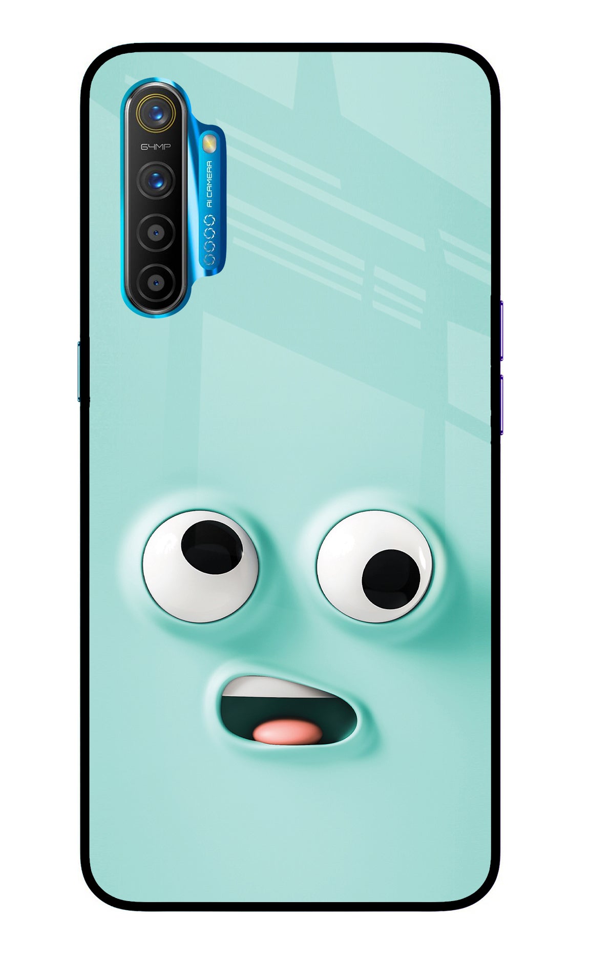 Funny Cartoon Realme XT/X2 Glass Case