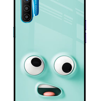 Funny Cartoon Realme XT/X2 Glass Case Back Cover by Casekaro