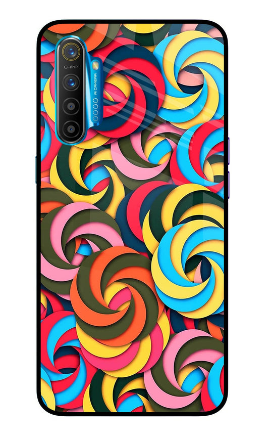 Spiral Pattern Realme XT/X2 Glass Case