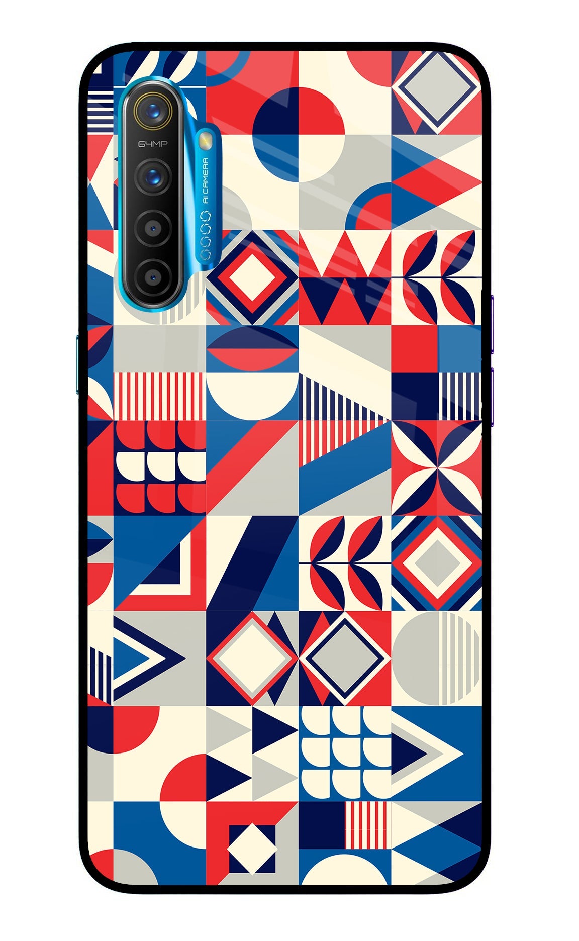 Colorful Pattern Realme XT/X2 Back Cover