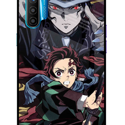 Demon Slayer Realme XT/X2 Glass Case Back Cover by Casekaro