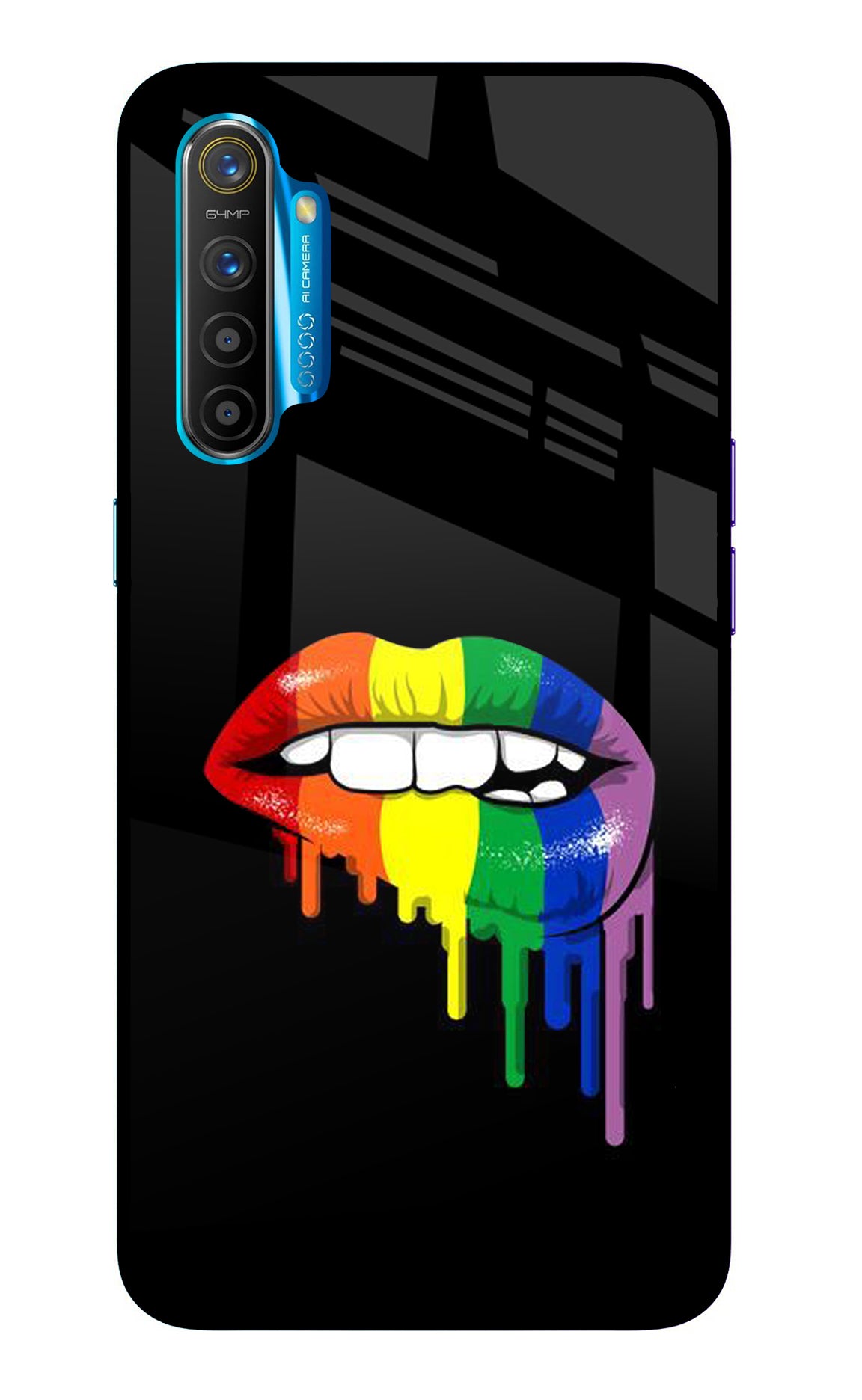 Lips Biting Realme XT/X2 Back Cover