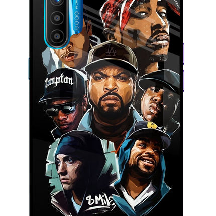 Rappers Realme XT/X2 Glass Case Back Cover by Casekaro