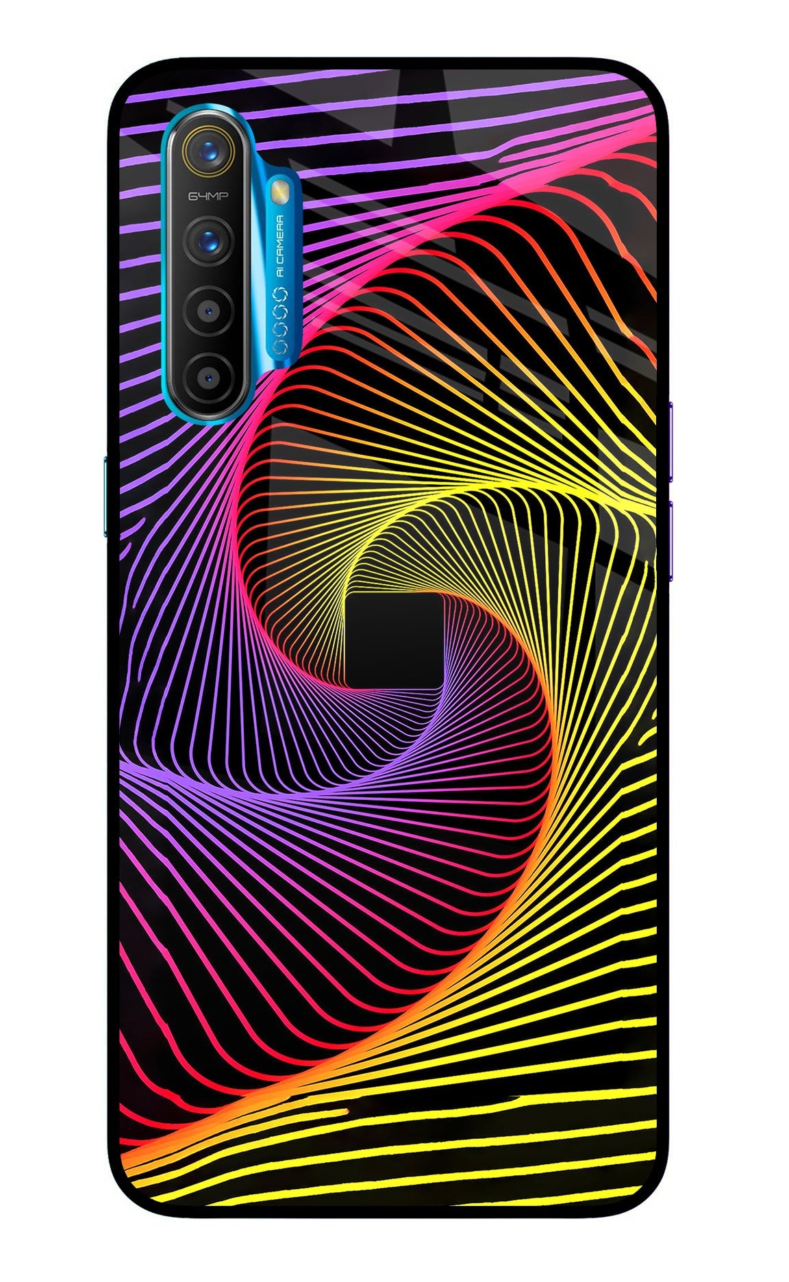 Colorful Strings Realme XT/X2 Back Cover