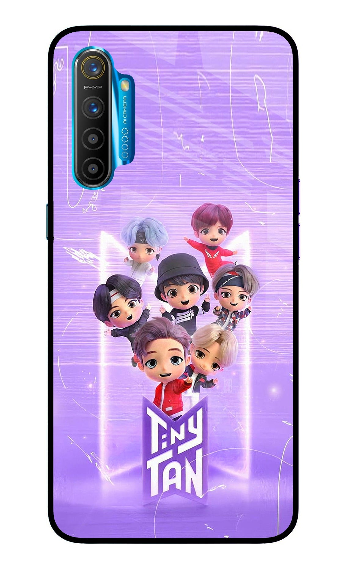 BTS Tiny Tan Realme XT/X2 Back Cover