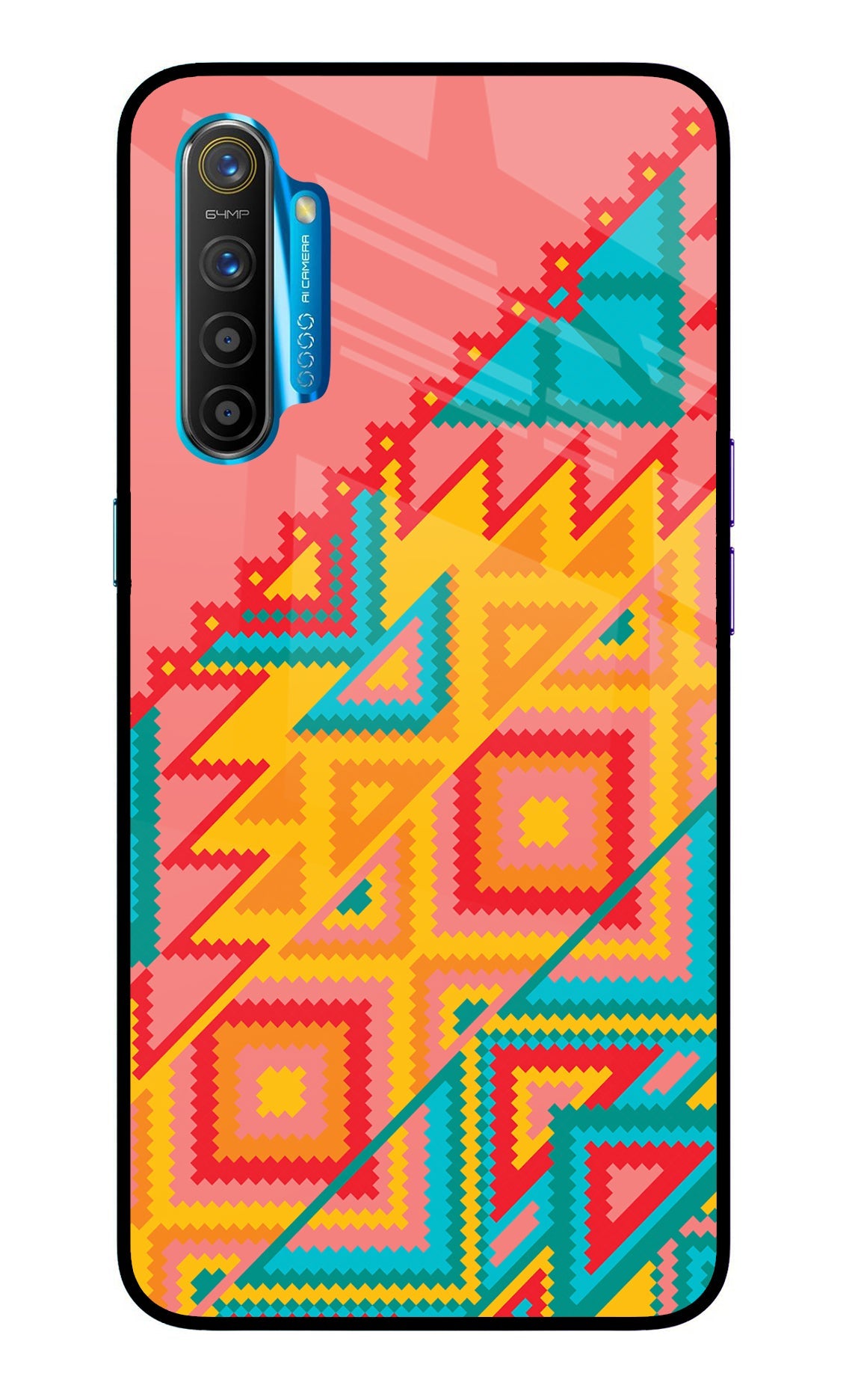 Aztec Tribal Realme XT/X2 Glass Case