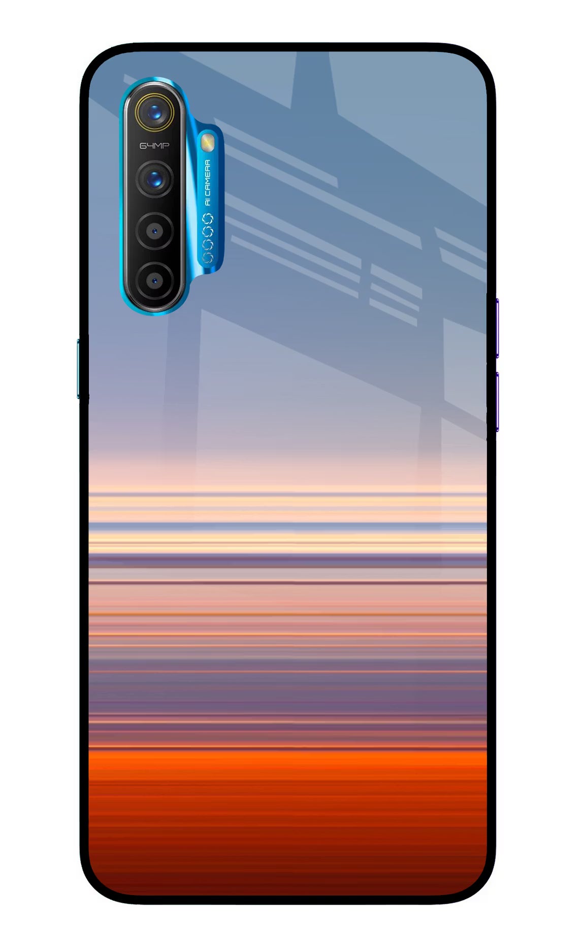 Morning Colors Realme XT/X2 Glass Case Back Cover by Casekaro