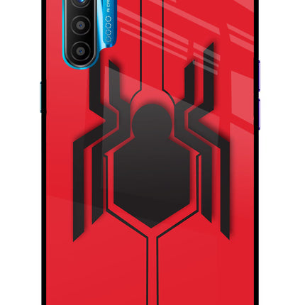 Spider Realme XT/X2 Glass Case Back Cover by Casekaro