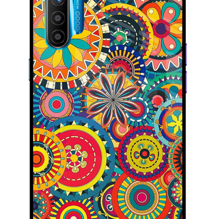 Gol Gol Art Realme XT/X2 Glass Case Back Cover by Casekaro