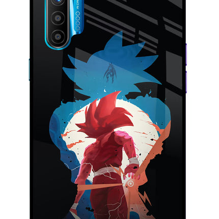 Goku Realme XT/X2 Glass Case Back Cover by Casekaro
