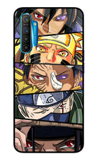 Naruto Character Realme XT/X2 Glass Case