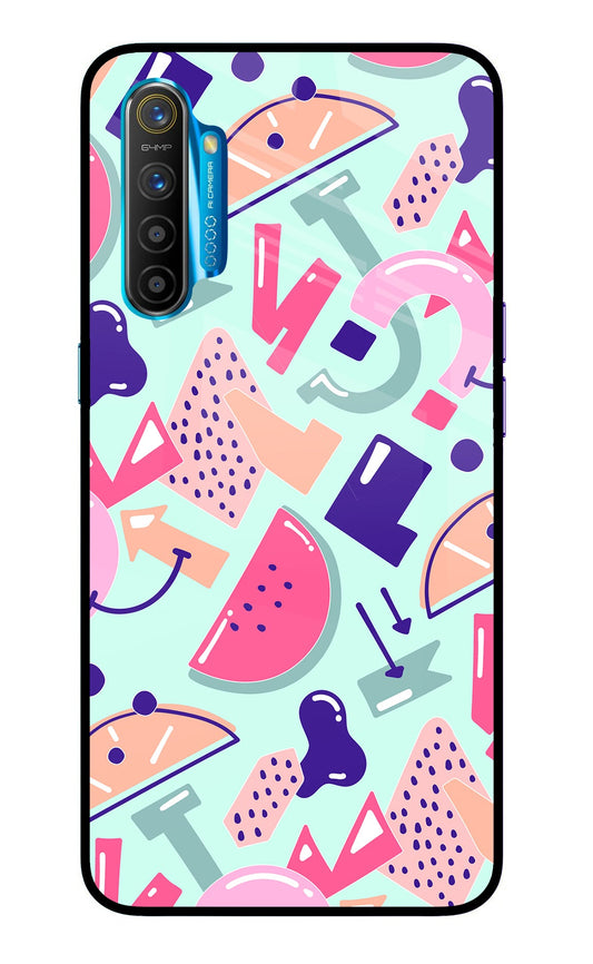 Doodle Pattern Realme XT/X2 Glass Case