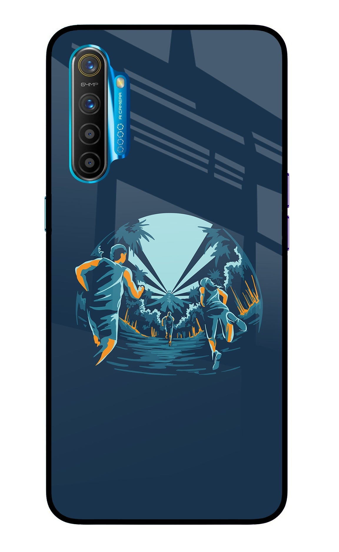 Team Run Realme XT/X2 Back Cover