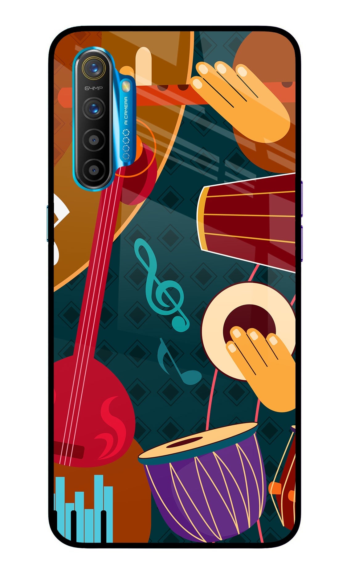 Music Instrument Realme XT/X2 Back Cover