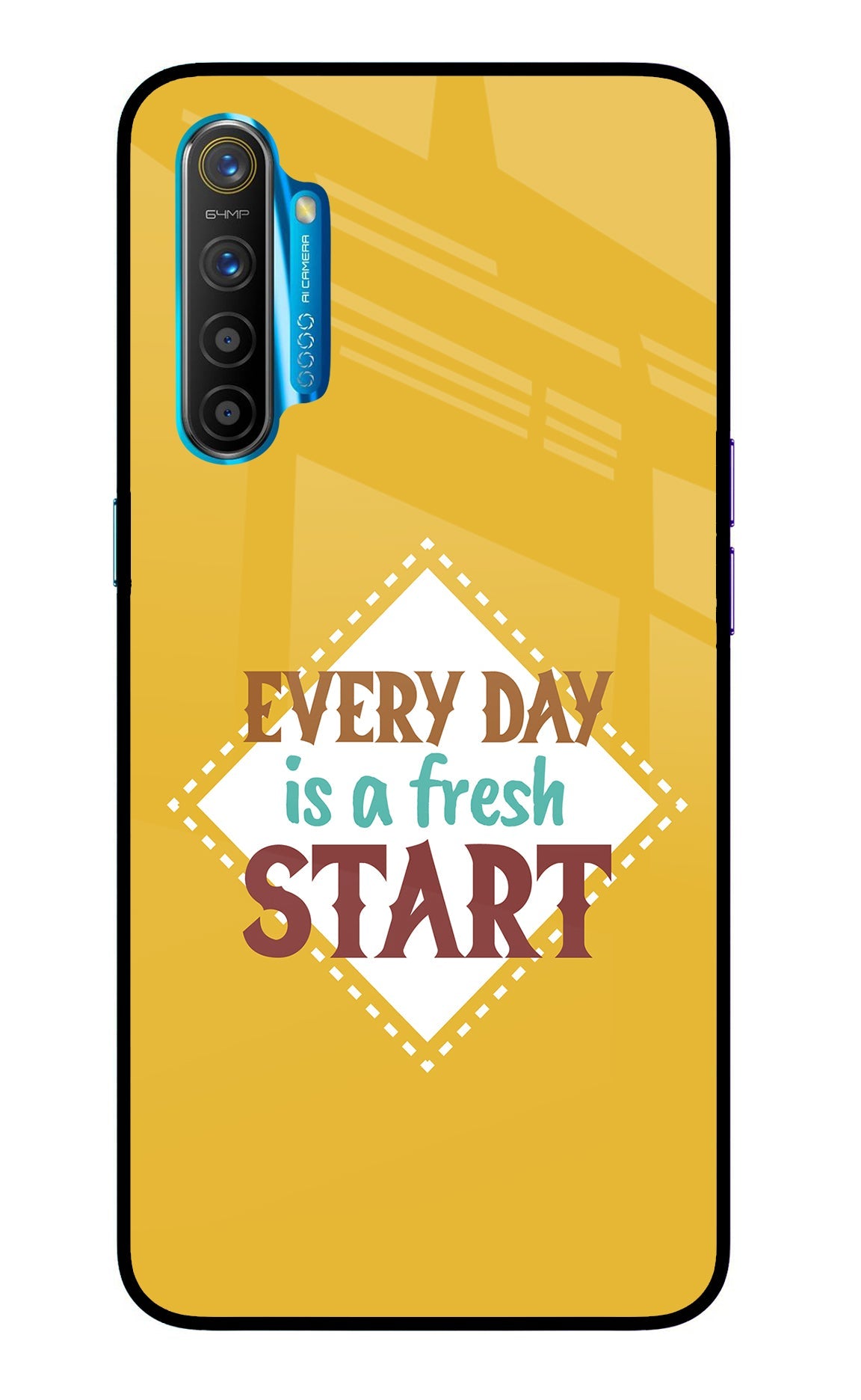 Every day is a Fresh Start Realme XT/X2 Back Cover