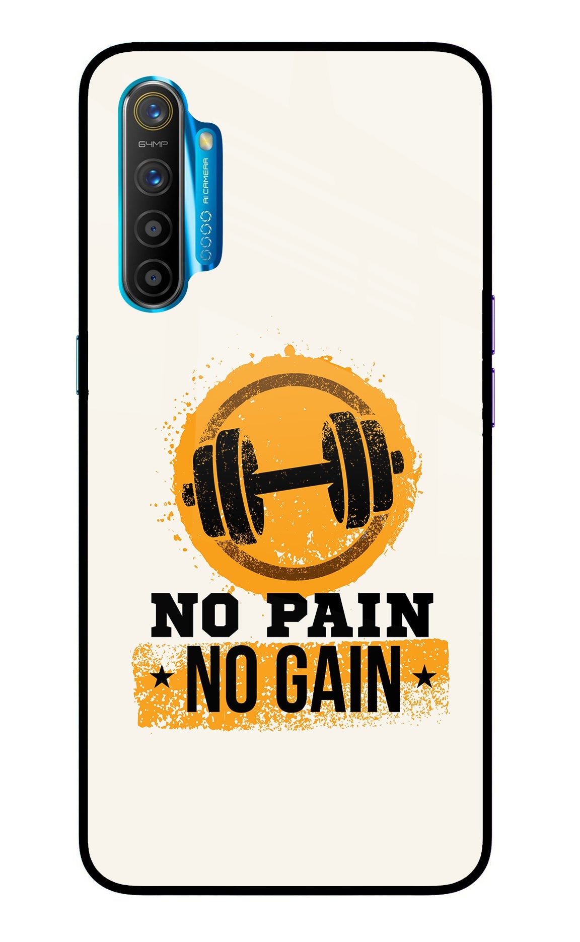 No Pain No Gain Realme XT/X2 Back Cover