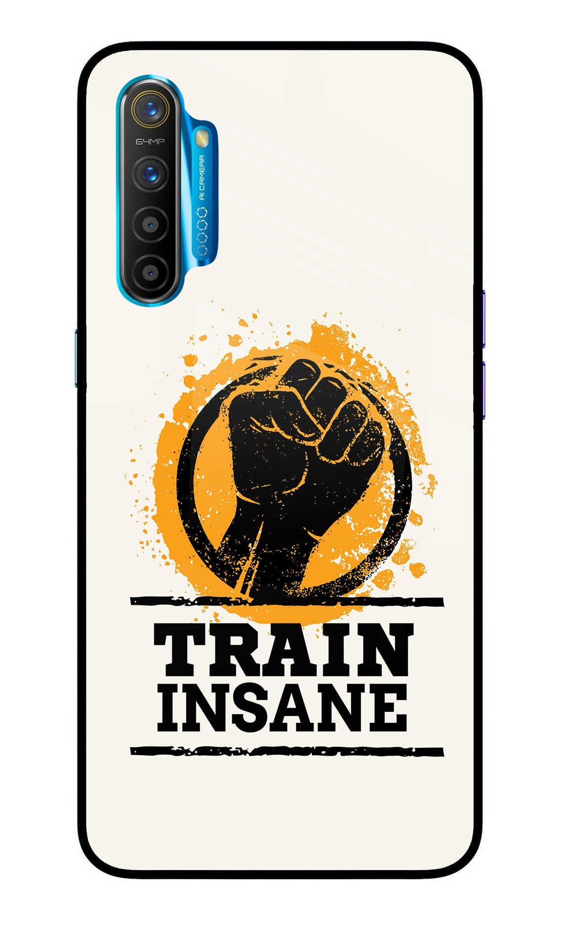 Train Insane Realme XT/X2 Glass Case