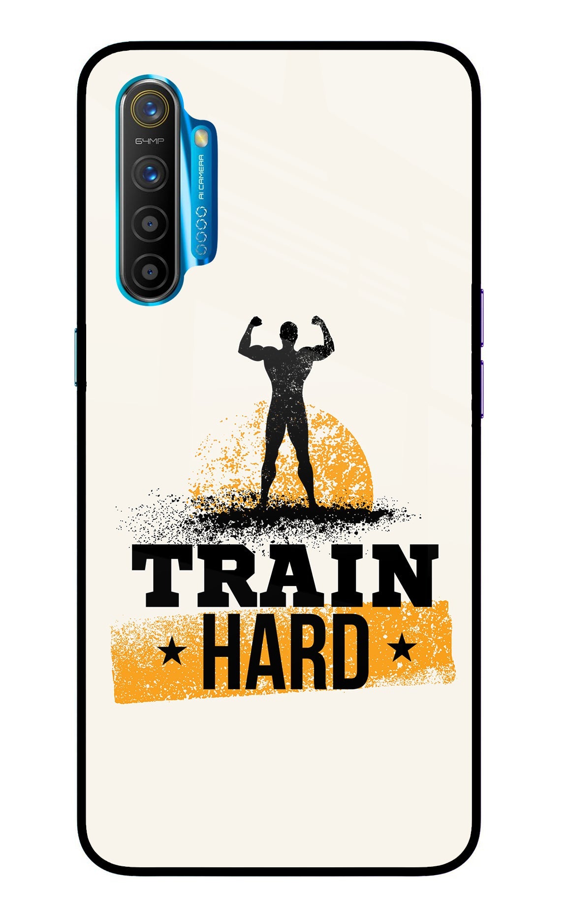 Train Hard Realme XT/X2 Back Cover