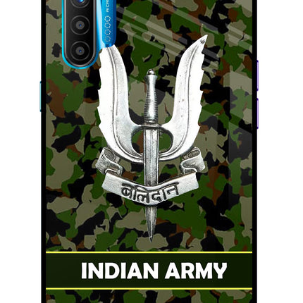 Balidan Indian Logo Realme XT/X2 Glass Case Back Cover by Casekaro