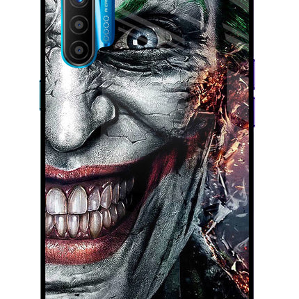 Joker Cam Realme XT/X2 Glass Case Back Cover by Casekaro