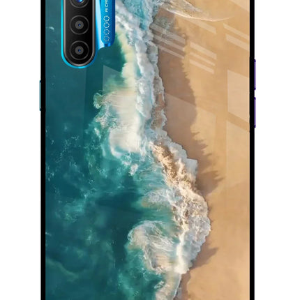 Ocean Beach Realme XT/X2 Glass Case