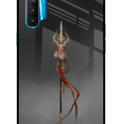 Shiv Trishul Realme XT/X2 Glass Case Back Cover by Casekaro