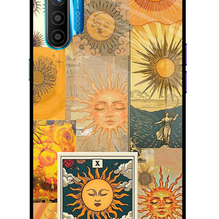 Sun Realme XT/X2 Glass Case Back Cover by Casekaro