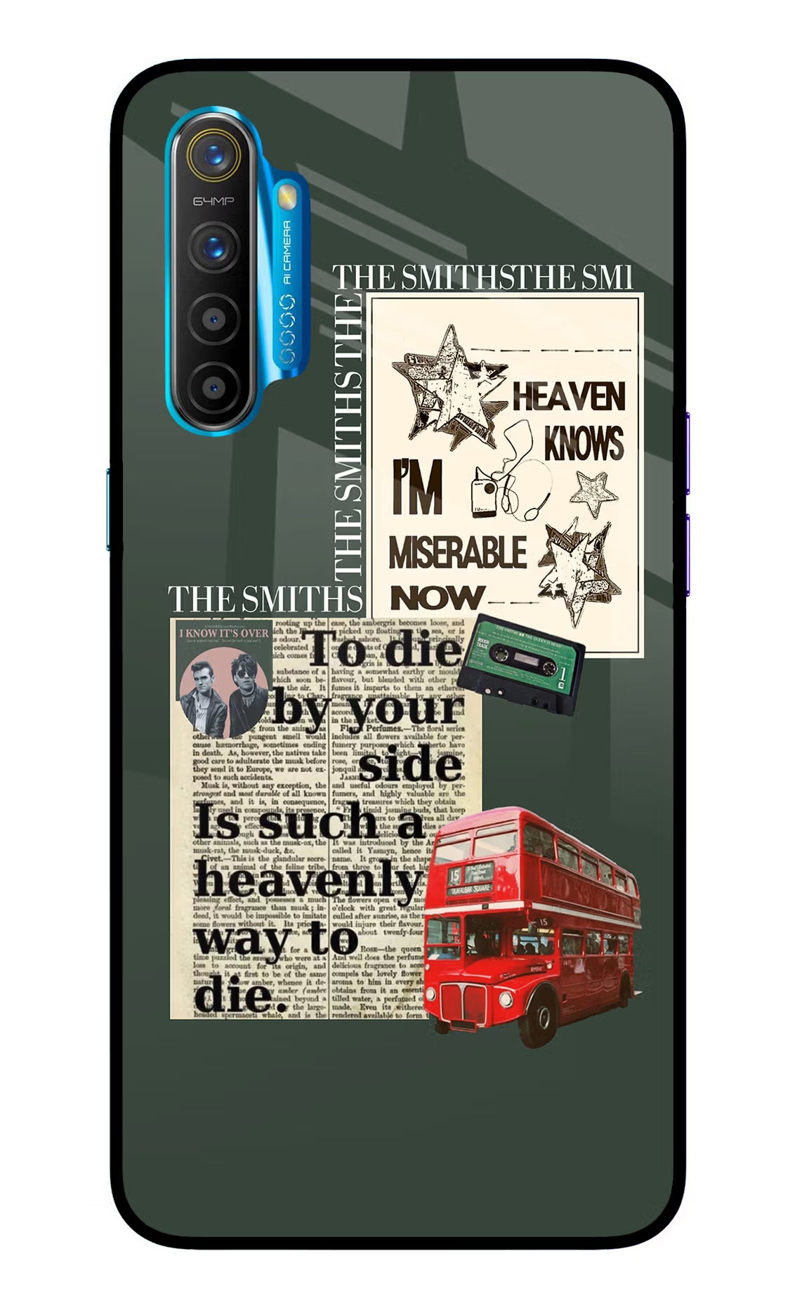 The Smiths Realme XT/X2 Glass Case Back Cover by Casekaro