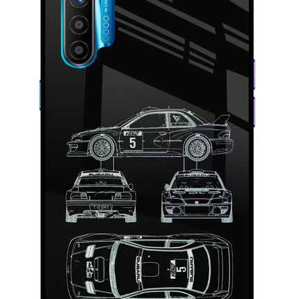 WRC'99 Realme XT/X2 Glass Case Back Cover by Casekaro
