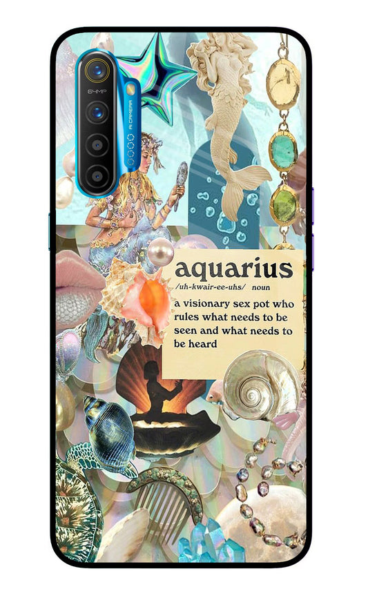 Aquarius Zodiac Realme XT/X2 Glass Case