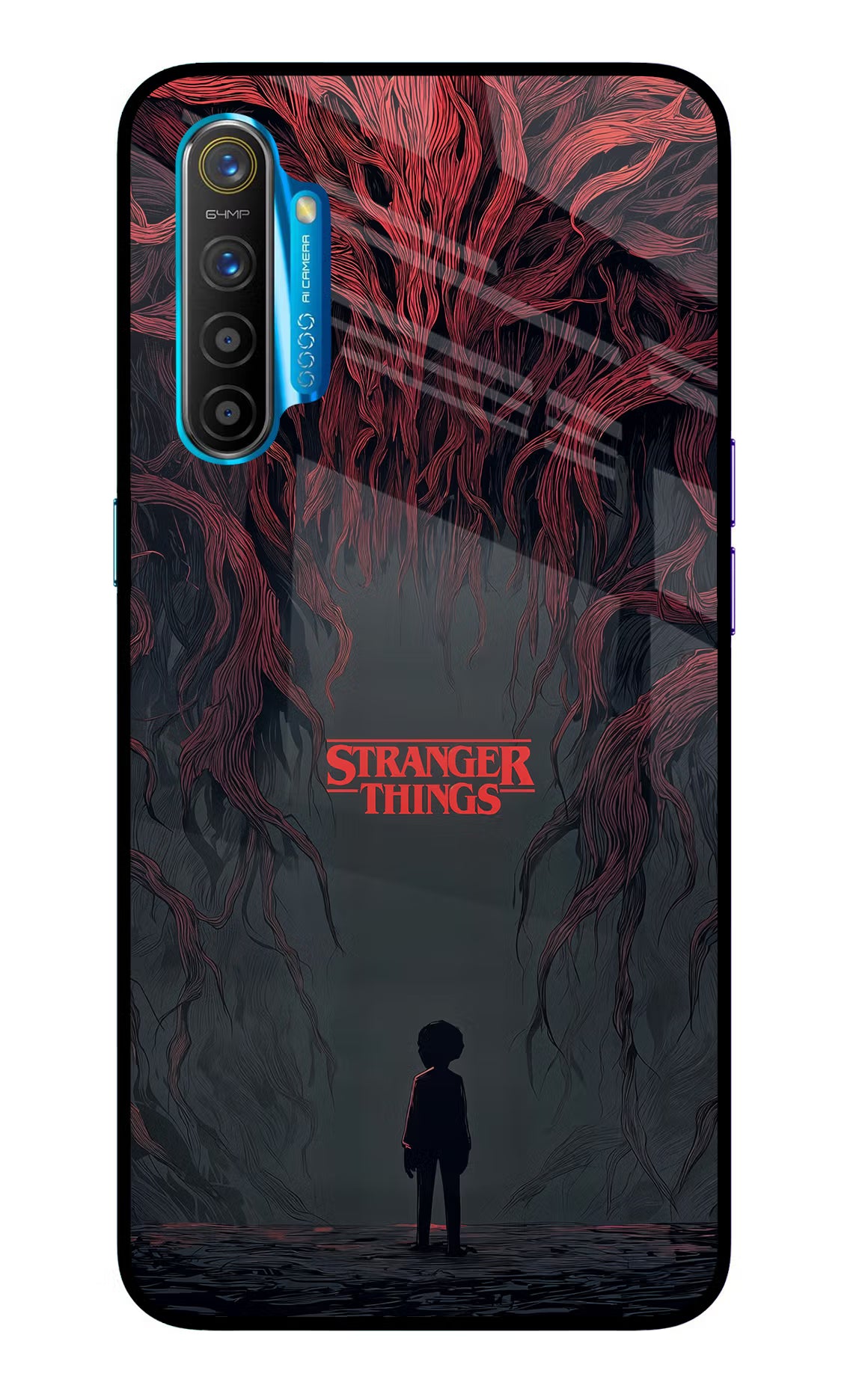Ordinary Things Dark Side Realme XT/X2 Glass Case Back Cover by Casekaro