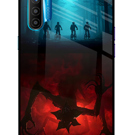 Ordinary Things Downside Up Realme XT/X2 Glass Case Back Cover by Casekaro