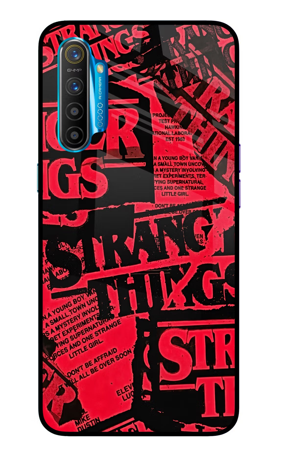 Ordinary Things Realme XT/X2 Glass Case Back Cover by Casekaro