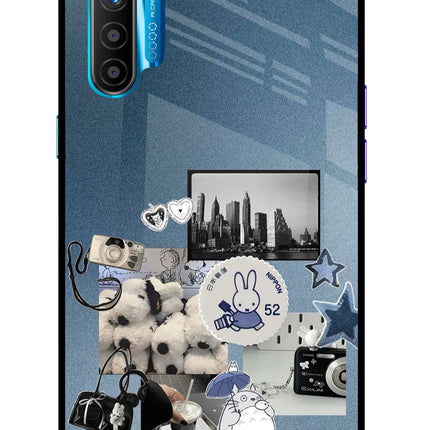 Miffy Realme XT/X2 Glass Case Back Cover by Casekaro