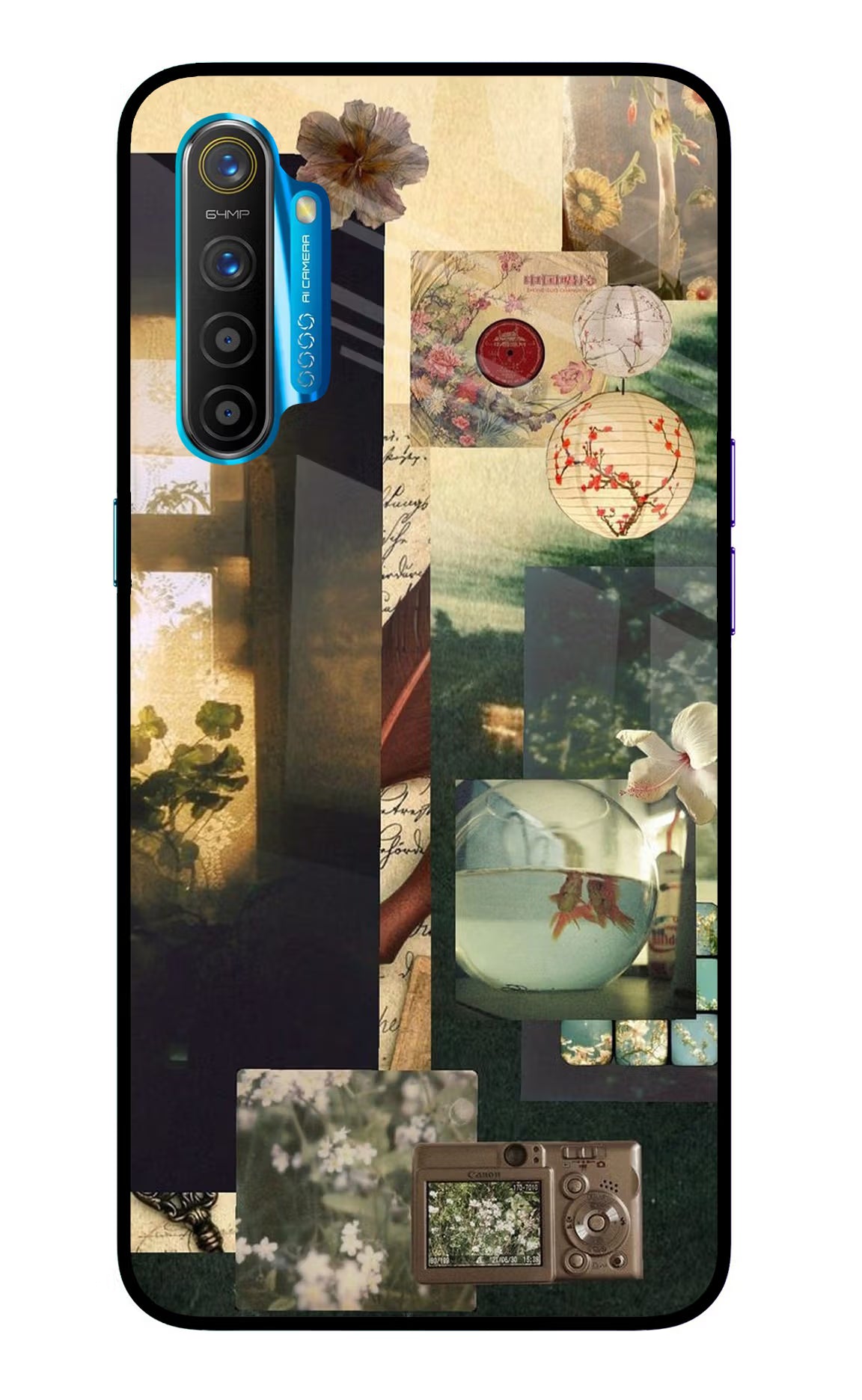 Summer Realme XT/X2 Glass Case
