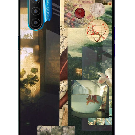 Summer Realme XT/X2 Glass Case Back Cover by Casekaro